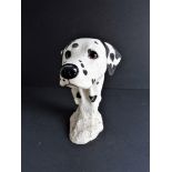 Sculpture Dalmatian Dog Bust
