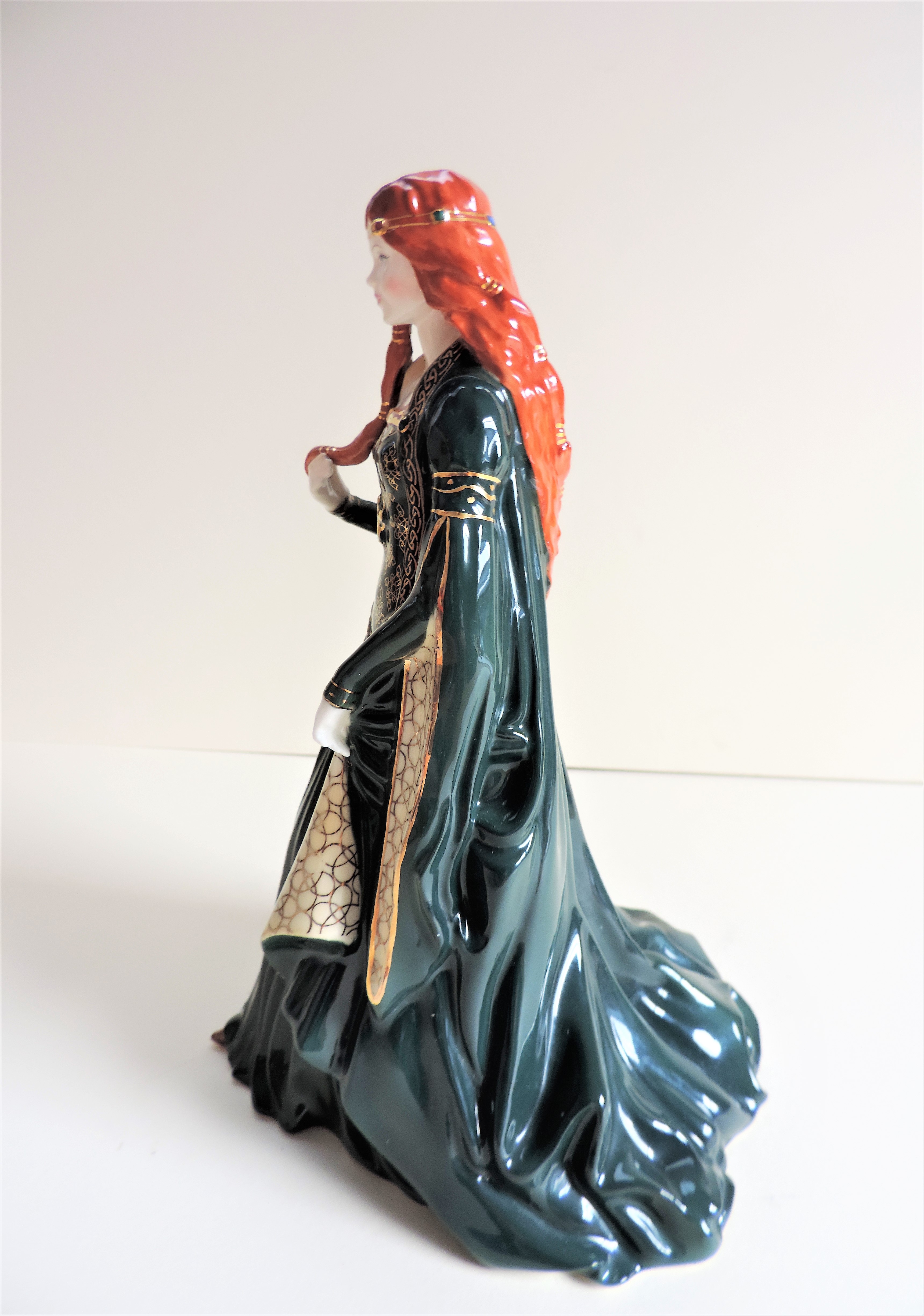 Royal Worcester Porcelain Princess of Tara Figurine - Image 4 of 9