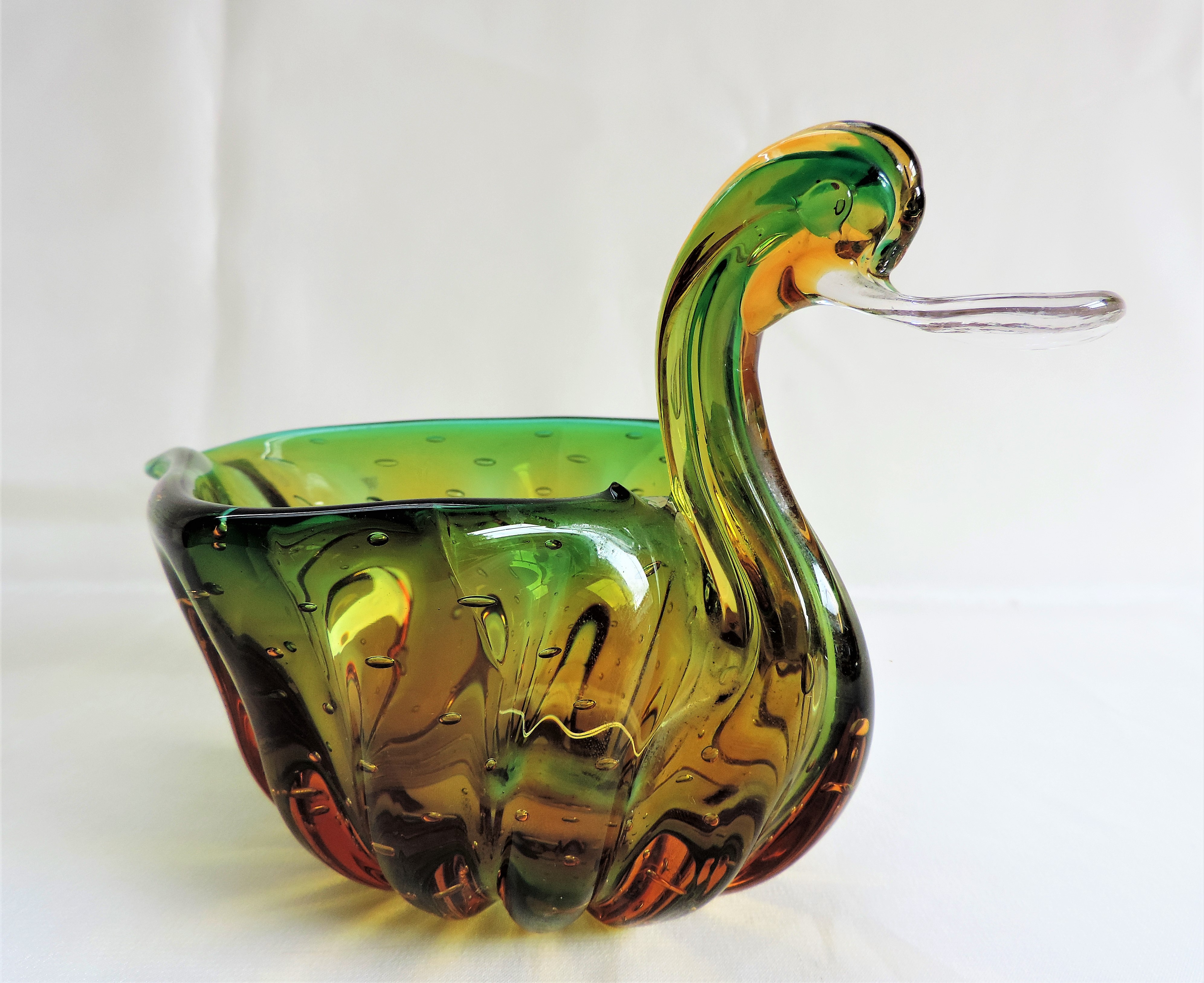 Vintage Murano Bubble Glass Bowl - Image 2 of 3