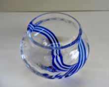 Art Glass Tealight Candle Holder