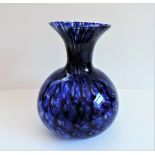 Hand Made Art Glass Vase