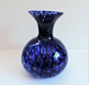 Hand Made Art Glass Vase