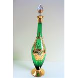 Vintage Murano Glass Decanter Large 44cm Tall