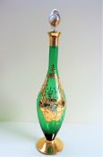 Vintage Murano Glass Decanter Large 44cm Tall