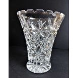 Antique Edwardian Crystal Vase