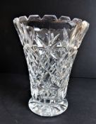 Antique Edwardian Crystal Vase