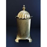 Antique Arts and Crafts Brass Tea Caddy