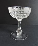 Val Saint Lambert Champagne Coupe