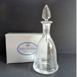 John Jenkins Crystal Decanter New Boxed