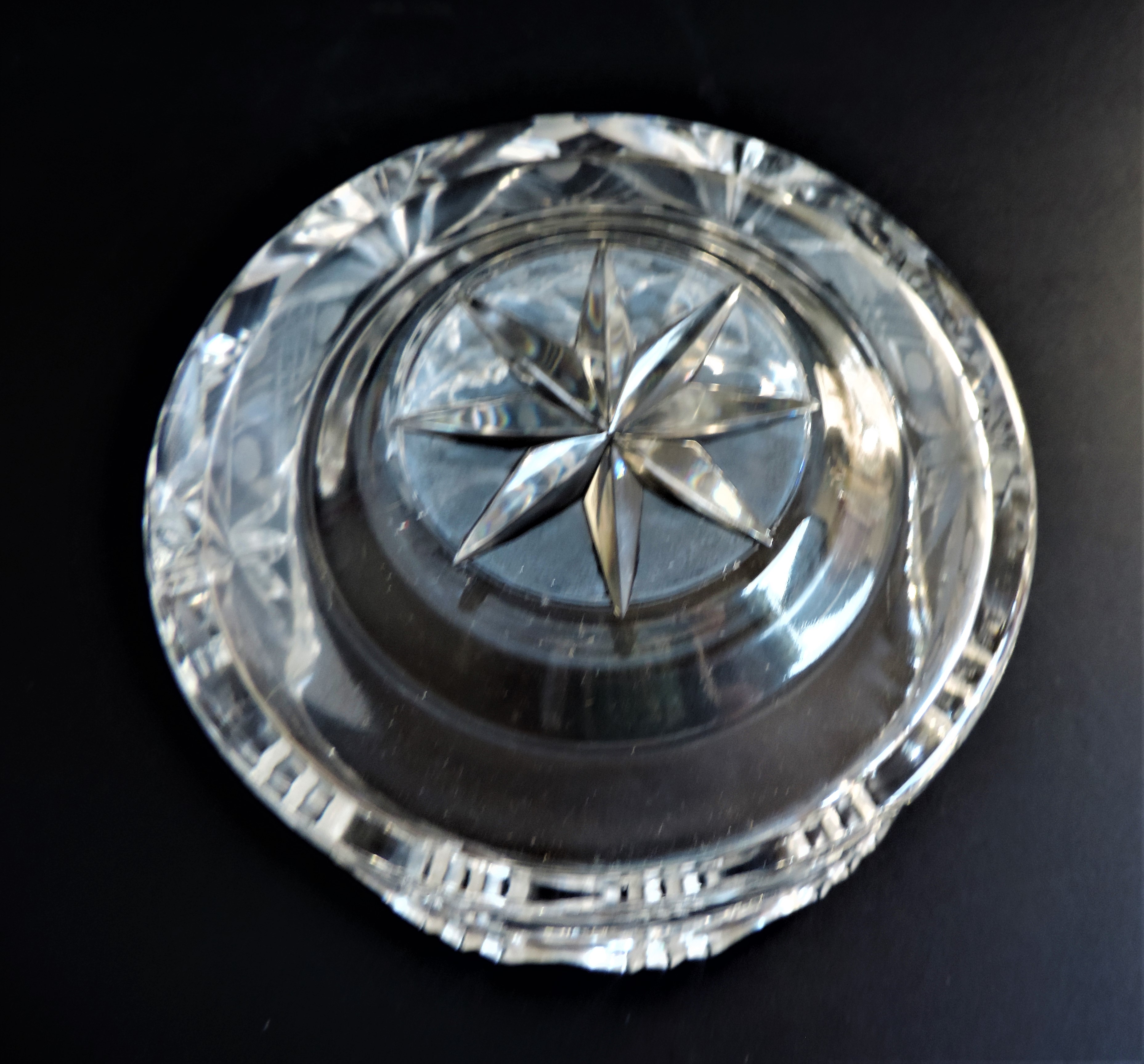 Antique Victorian Crystal Bowl - Image 4 of 4