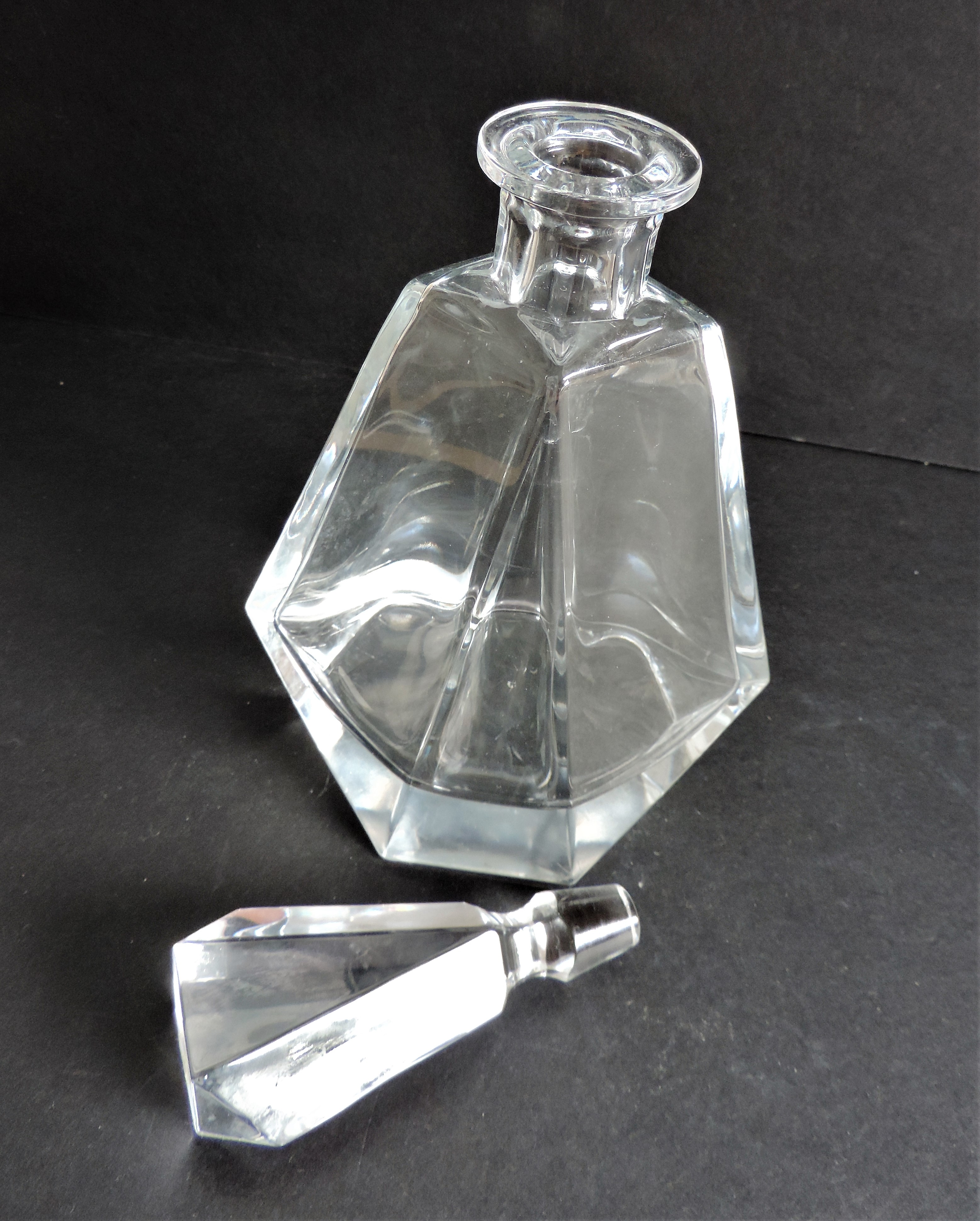 Vintage Art Deco Glass Decanter - Image 4 of 4