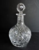 Georgian Style Crystal Decanter