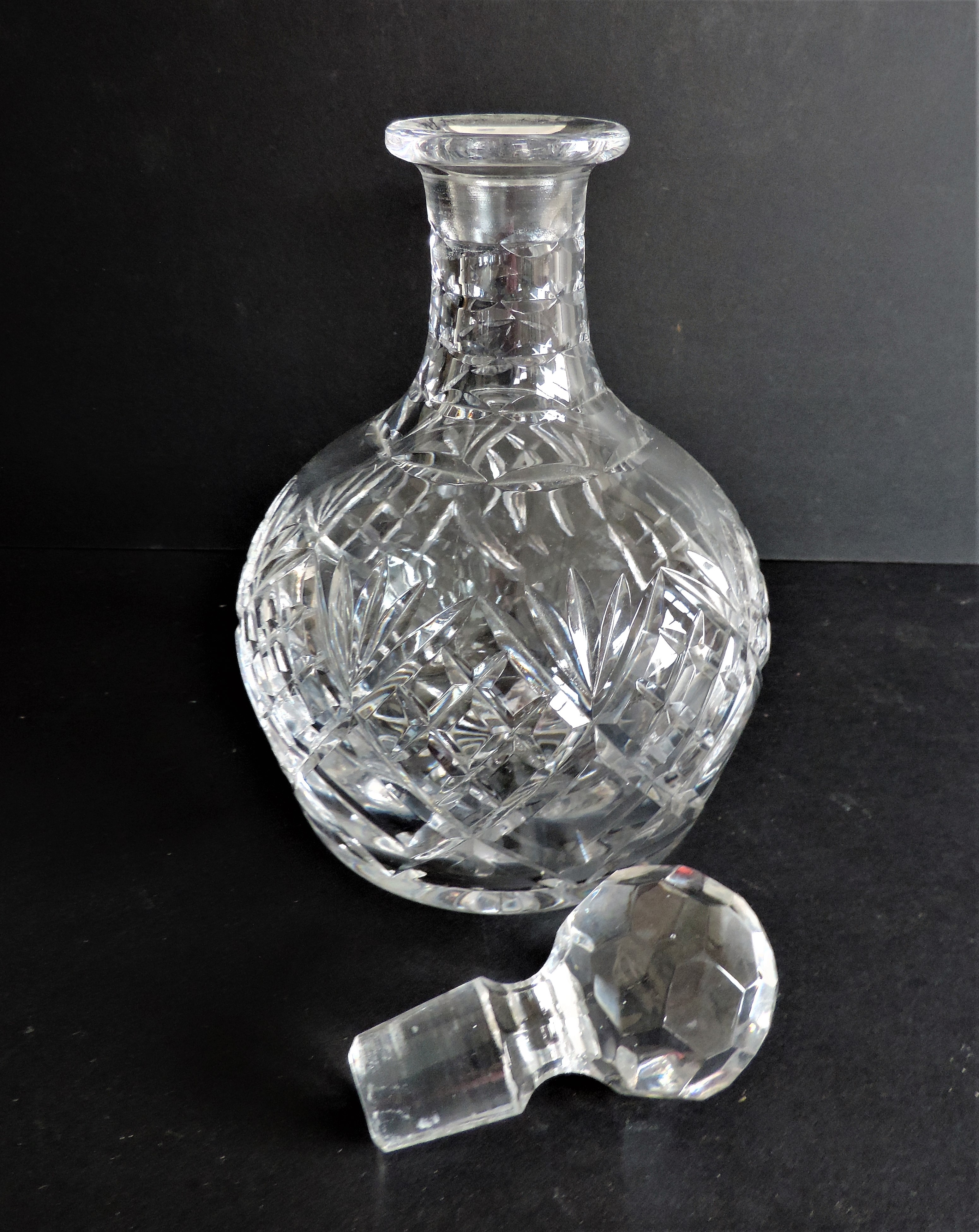 Georgian Style Crystal Decanter - Image 2 of 6