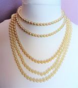 3 Vintage Pearl Necklaces