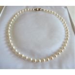 Vintage Pearl Necklace