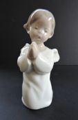 Lladro Angel Praying Figurine