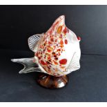 Vintage Art Glass Fish