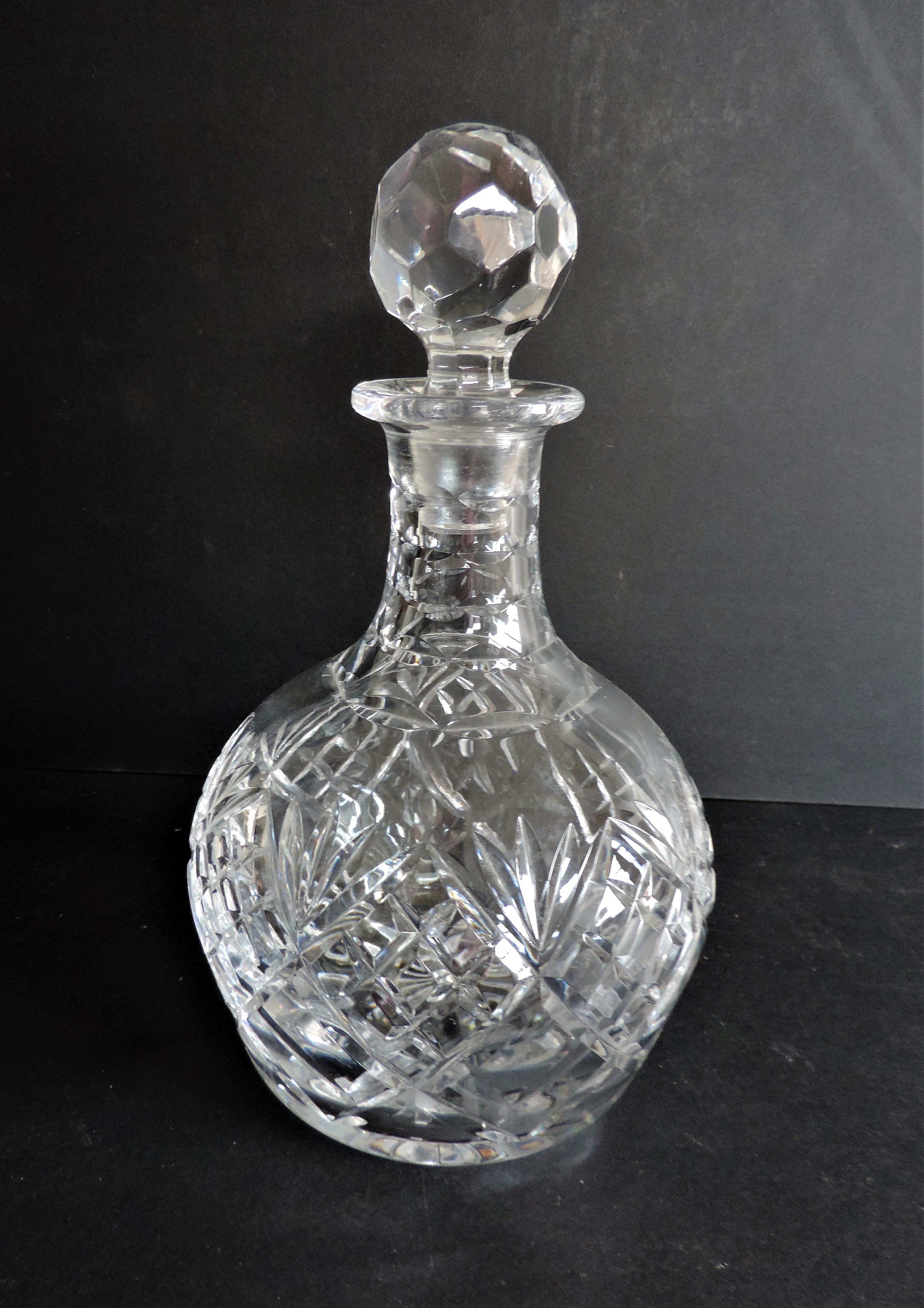 Georgian Style Crystal Decanter - Image 4 of 6