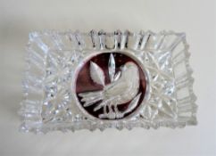 HOFBAUER Crystal Germany Trinket Dish