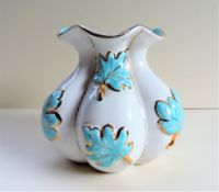 Vintage Hand Made Italian Pottery Vase