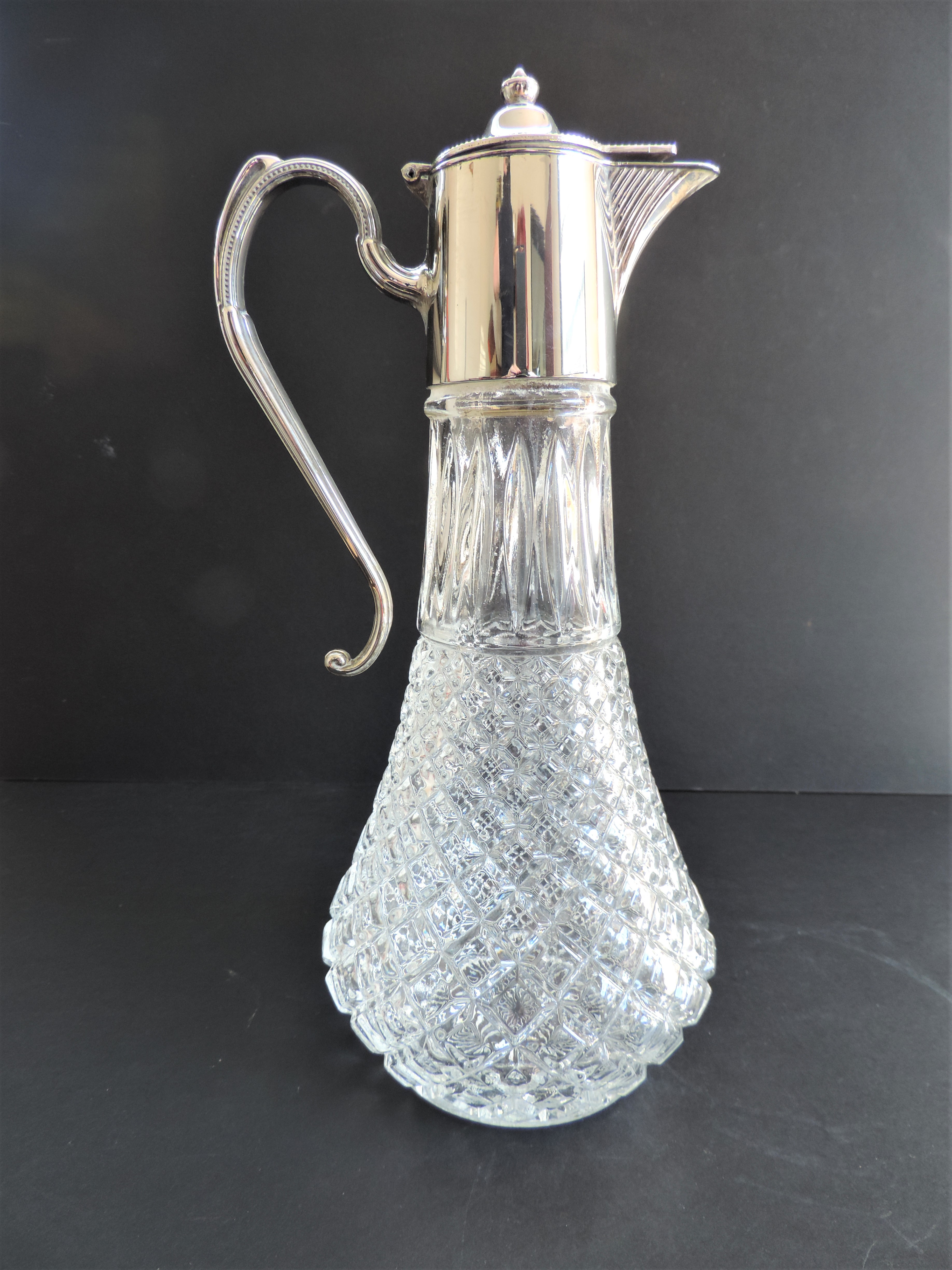 Antique Silver Plate Claret Jug - Image 2 of 5