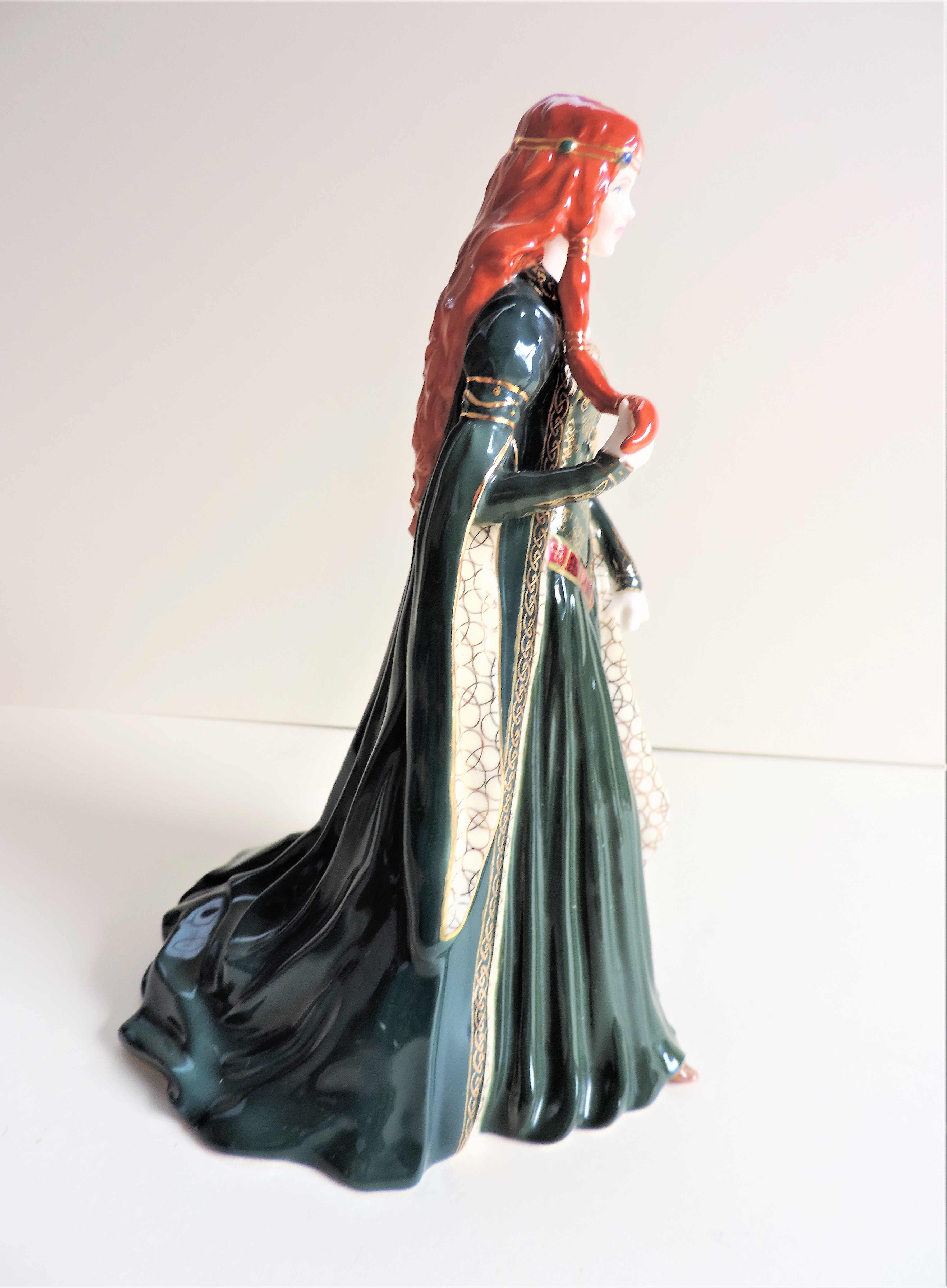 Royal Worcester Porcelain Princess of Tara Figurine - Image 3 of 9