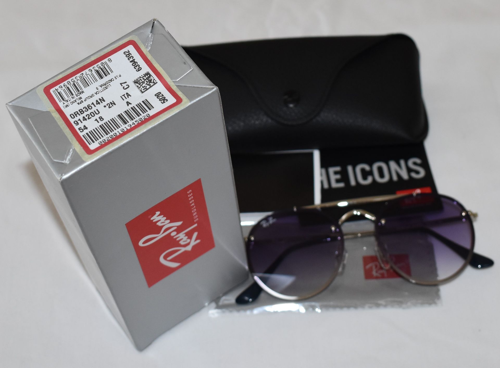 Ray Ban Sunglasses ORB3614N 91420U - Image 2 of 2