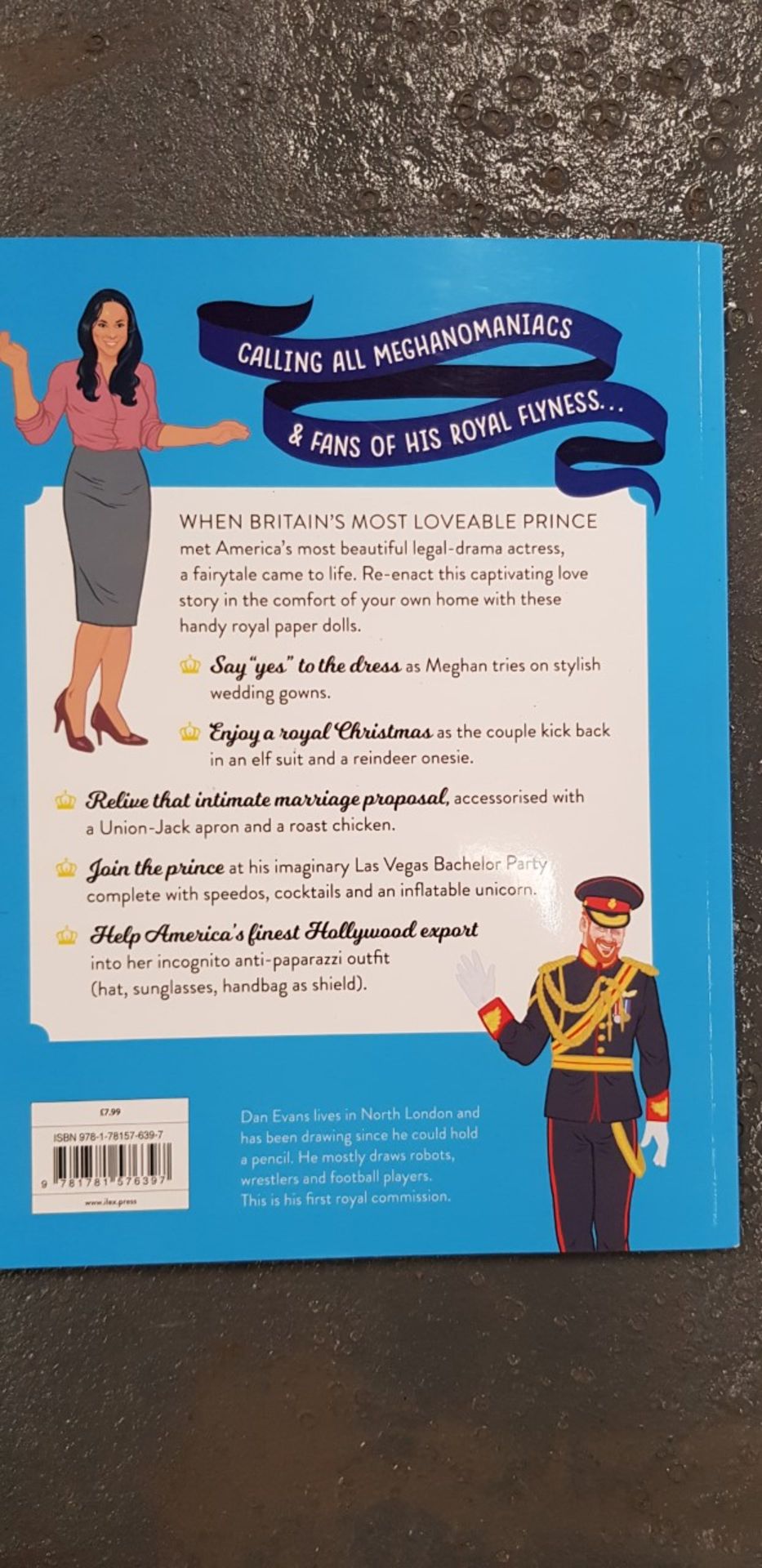 100 When Harry met Meghan A Royal wedding dress up doll book - Image 2 of 2