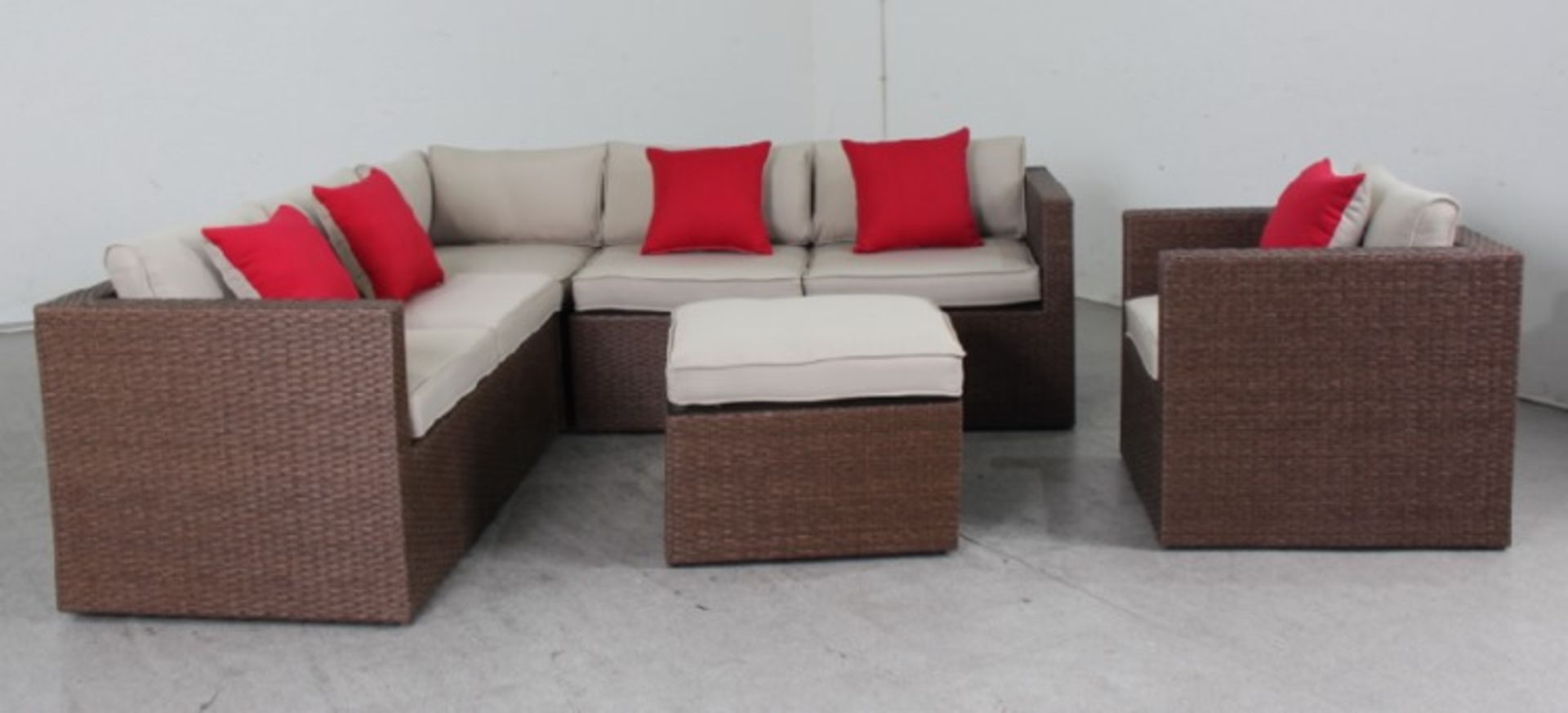 Brandon Corner Sofa, Armchair and coffee table