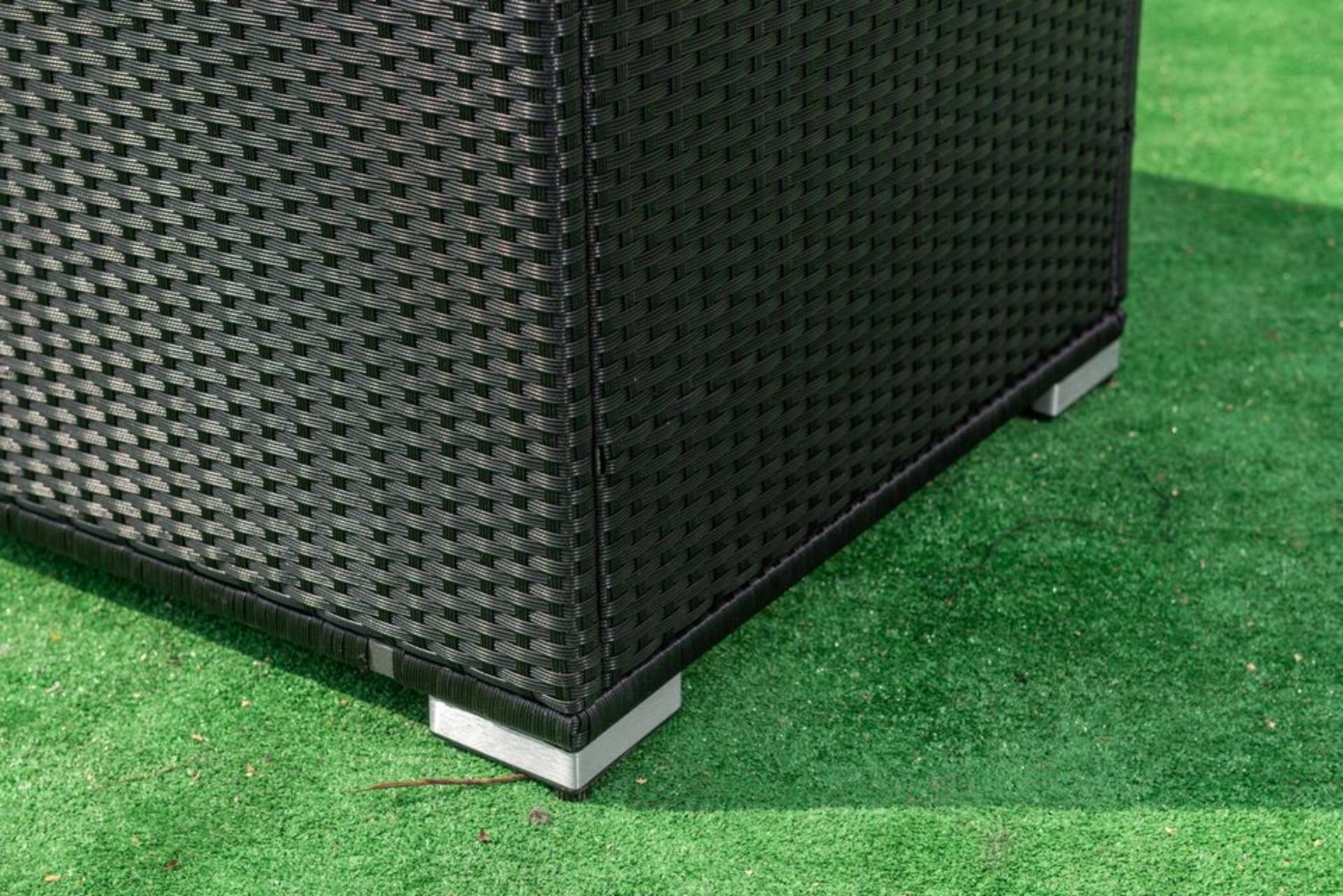 Black Rattan Waterproof Storage Box - Image 2 of 4