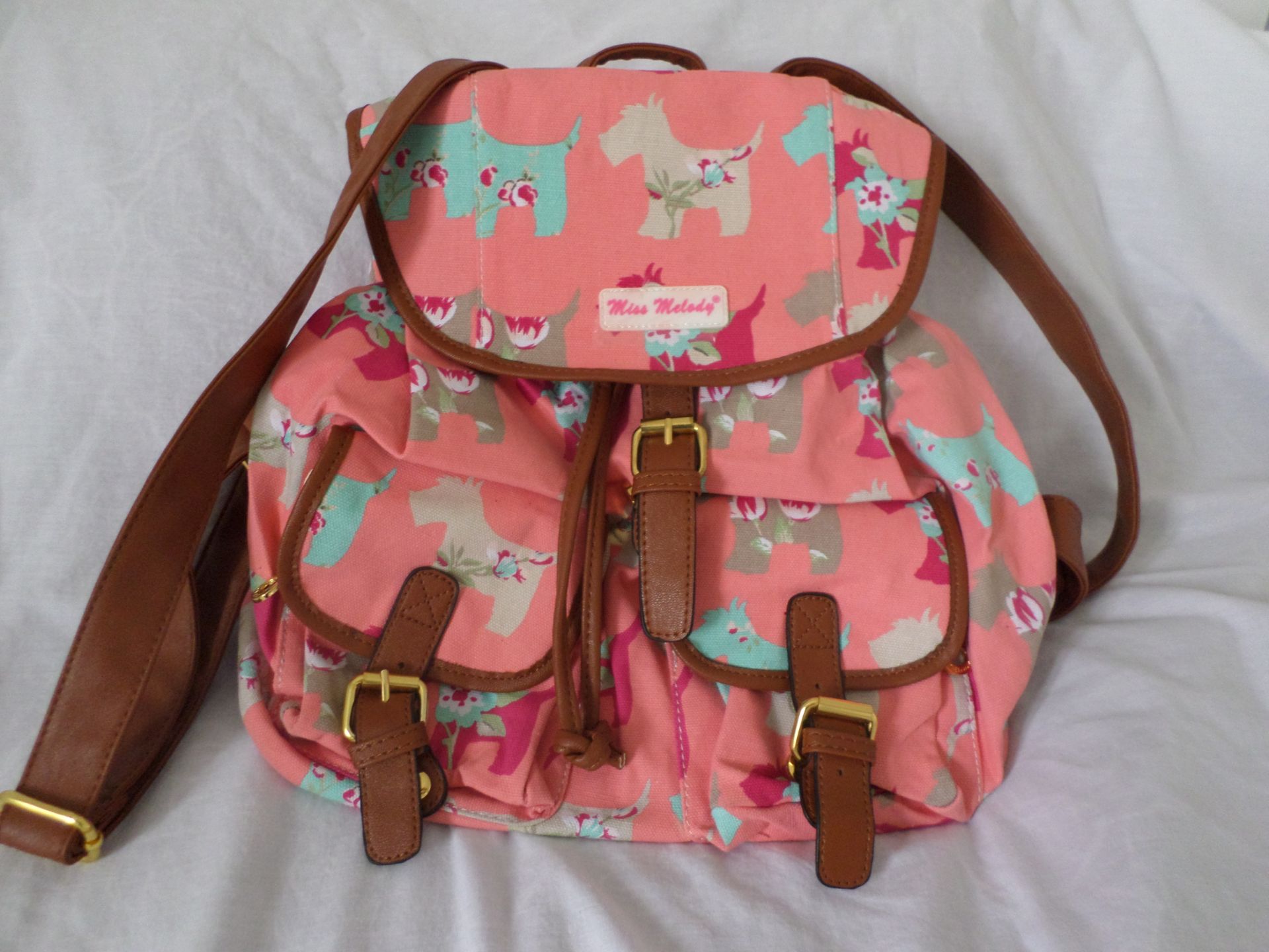 2 x Miss Melody London Rucksacks. RRP £24.99 Each. Brand New - Image 4 of 5