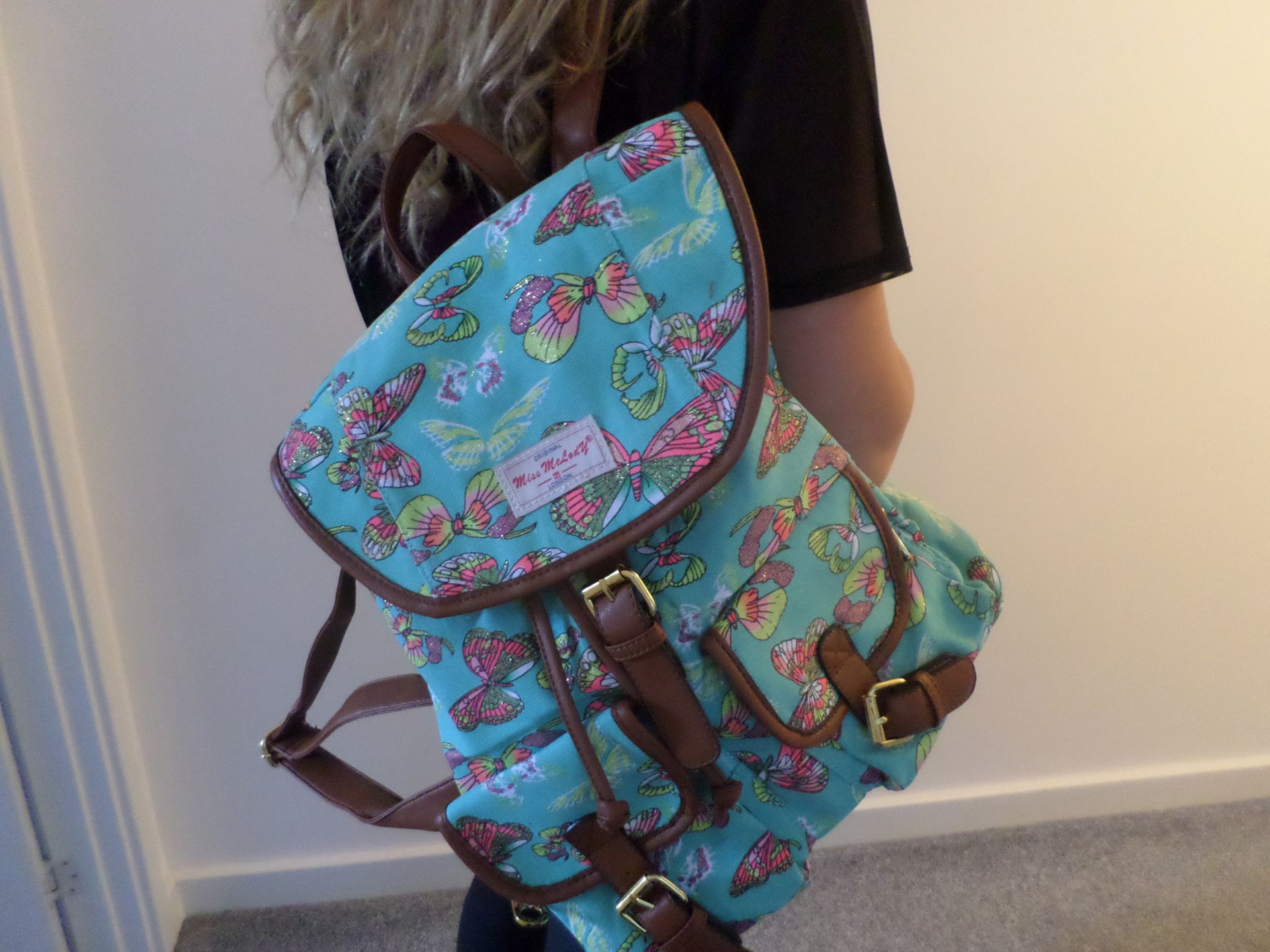 2 x Miss Melody London Rucksacks. RRP £24.99 Each. Brand New - Image 3 of 3