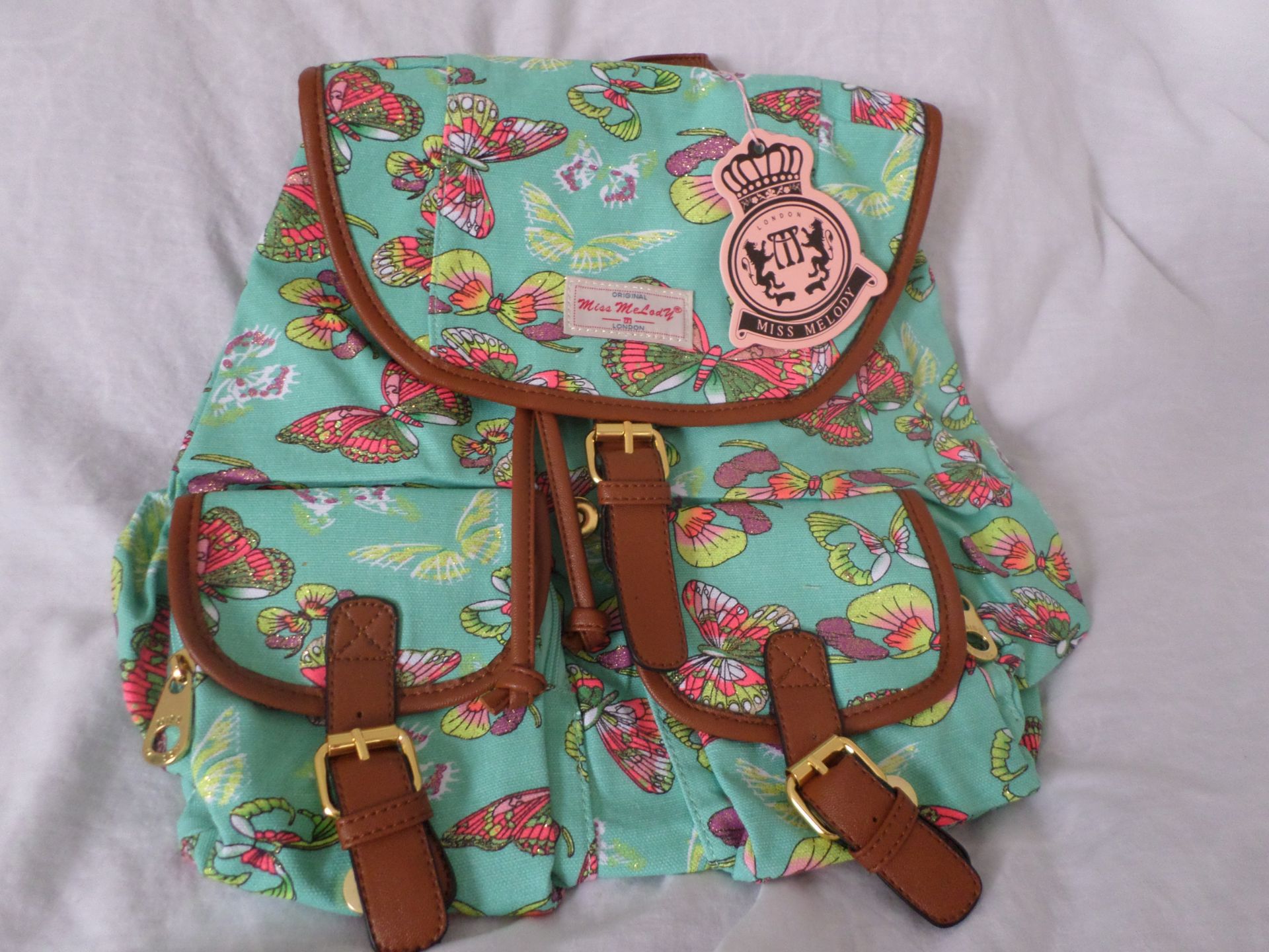 2 x Miss Melody London Rucksacks. RRP £24.99 Each. Brand New - Image 5 of 5