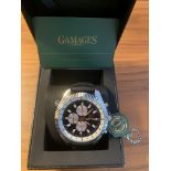 Ltd Edition Hand Assembled Gamages Hour Rotator Automatic Steel – 5 Year Warranty & Free Delivery