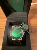 Limited Edition Hand Assembled Gamages Debonair Automatic Green – 5 Year Warranty & Free Delivery