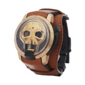 HYT H1 S48-DG-57-NF-LM Men Rose Gold Skull Watch