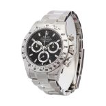 Rolex Daytona 116520 Men Stainless Steel Chronograph Stickered NOS Watch