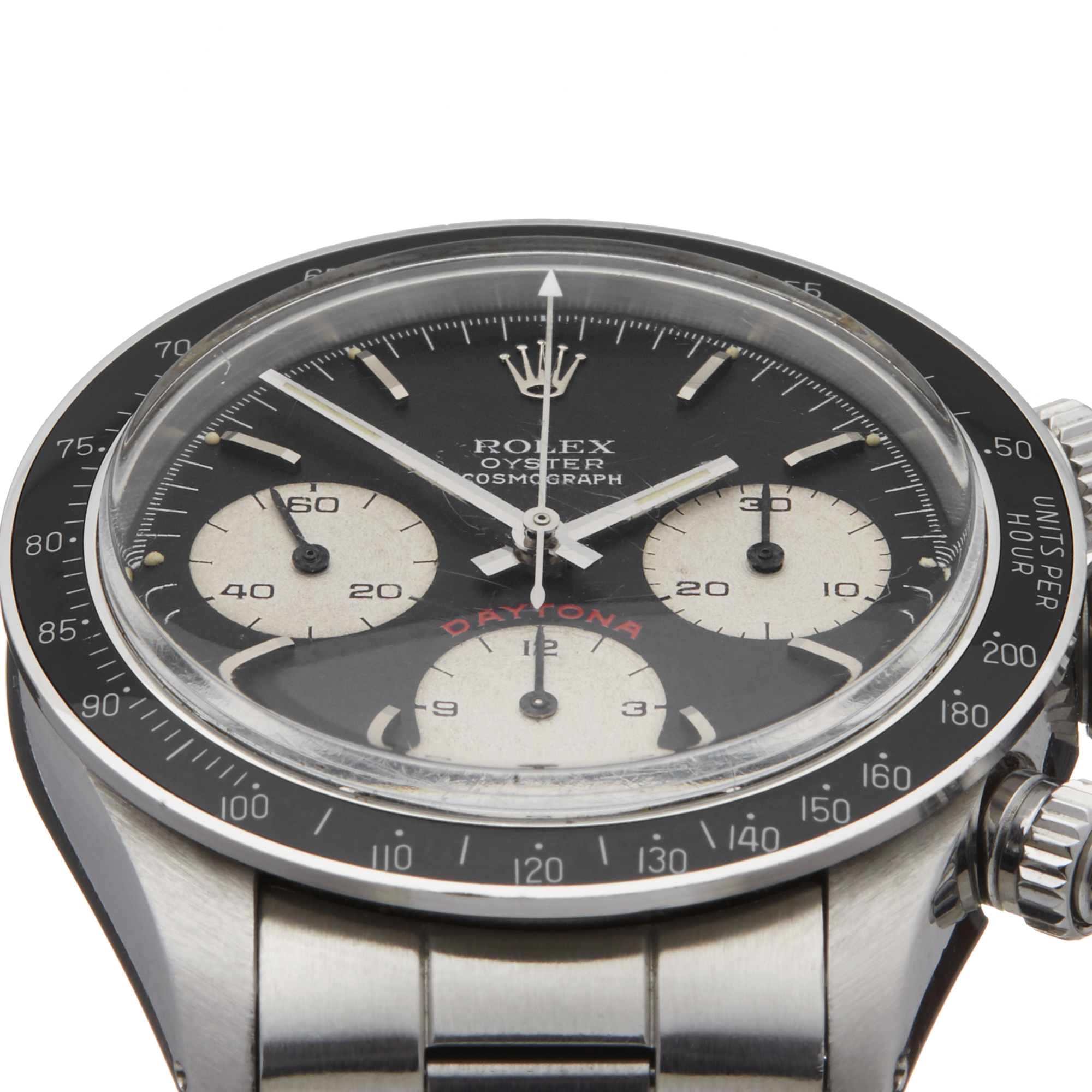 Rolex Daytona 0 6263 Men Stainless Steel Big Red Cosmograph Watch - Image 8 of 9