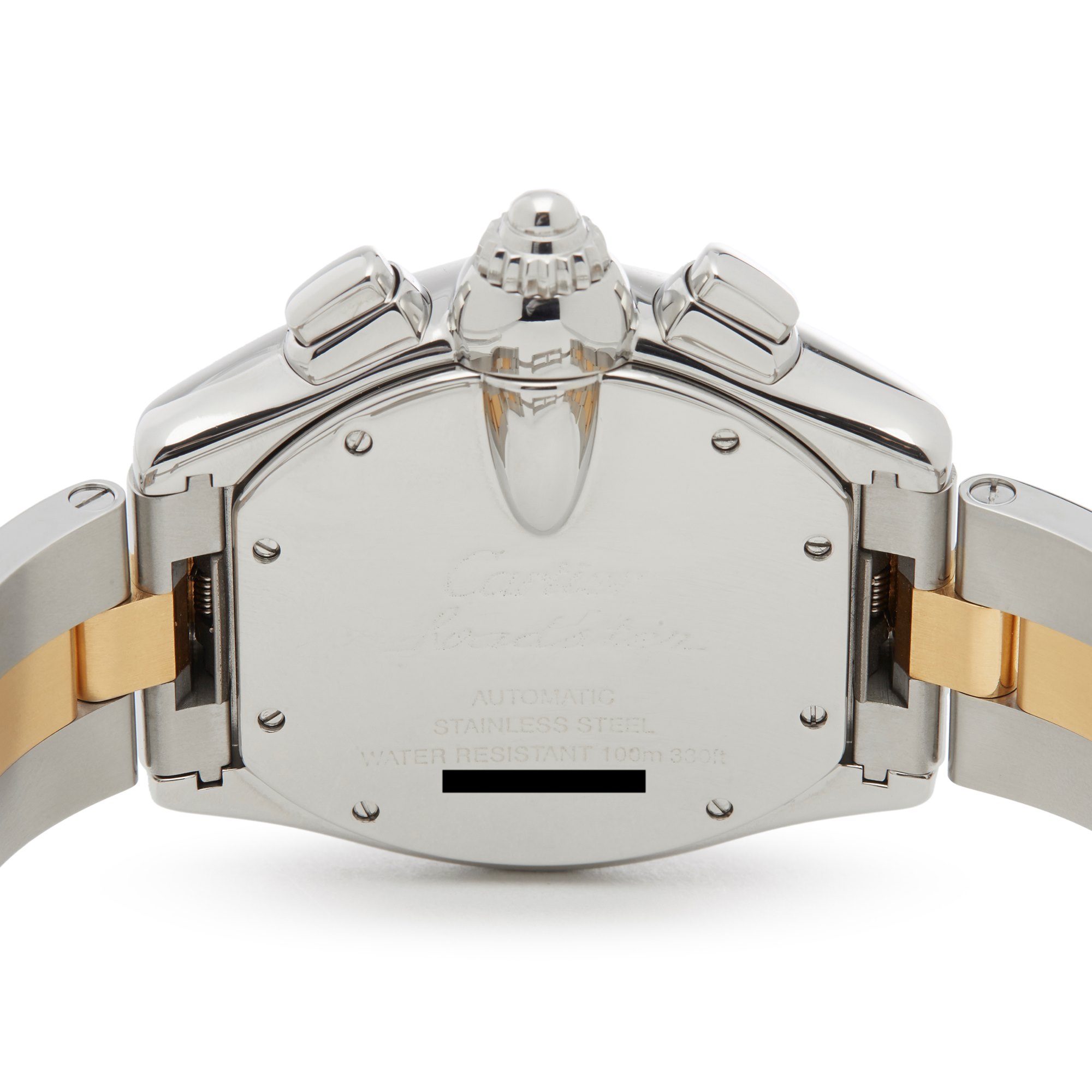 Cartier Roadster XL W62027Z1 or 2618 Men Stainless Steel & Yellow Gold Chronograph Watch - Image 5 of 7