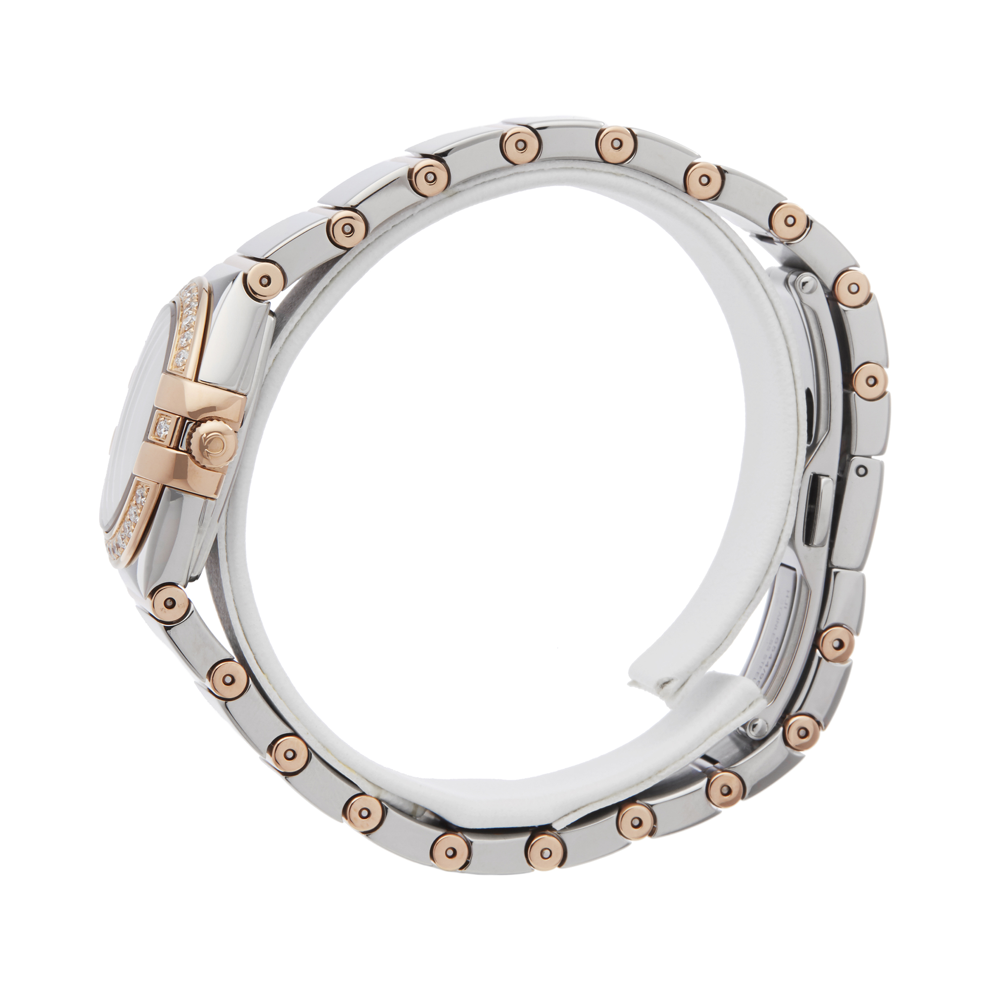 Omega Constellation 123.25.24.60.55.005 Ladies Stainless Steel & Rose Gold Diamond Mother Of Pearl - Image 6 of 7