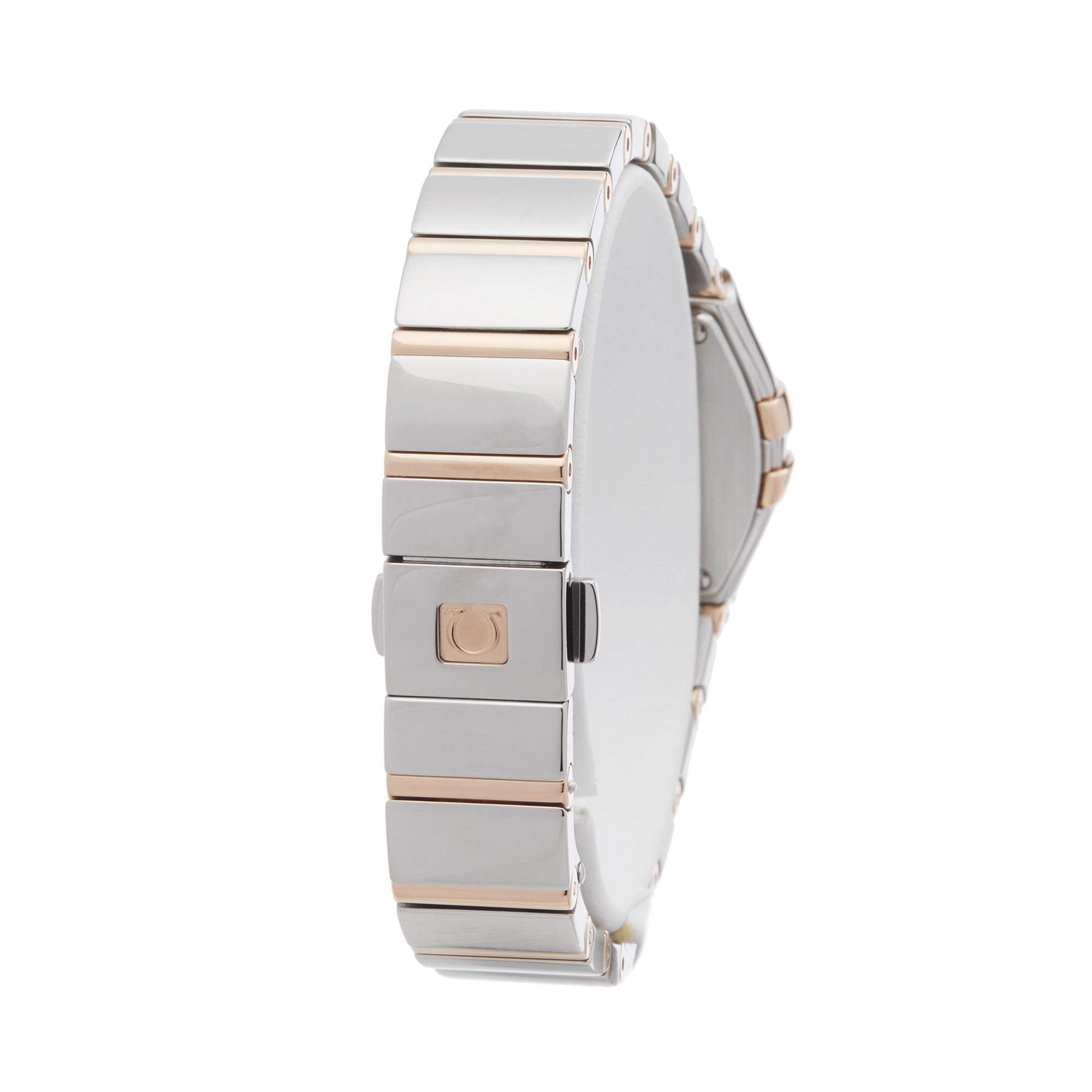 Omega Constellation 123.25.24.60.55.005 Ladies Stainless Steel & Rose Gold Diamond Mother Of Pearl - Image 4 of 7