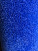 Vantage Blue 6.7M X 4M (22Ftx13Ft) Polypropylene Twist Pile Feltback