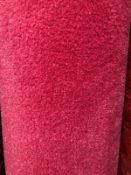 Sparkle Pink 4M X 3M (13Ft X 9Ft 8In ) Polypropylene Twist Pile Feltback