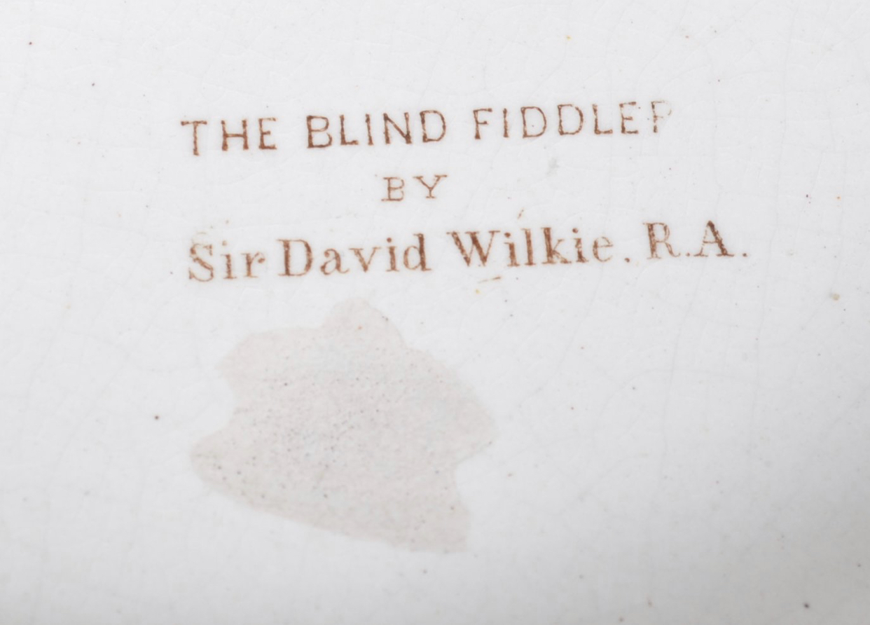 C19th prattware two handled the blind fiddler - Image 7 of 7