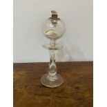 C19th lacemakers lamp