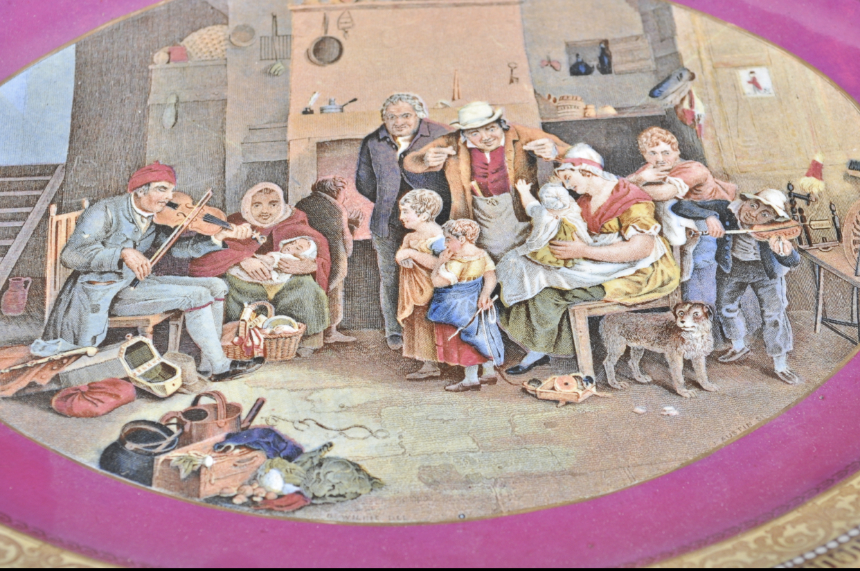 C19th prattware two handled the blind fiddler - Image 5 of 7