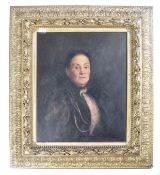 Oil painting beloved by john Mclure Hamilton of Charlotte close knapp