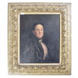 Oil painting beloved by john Mclure Hamilton of Charlotte close knapp