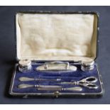 Boxed Silver Manicure Set