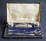 Boxed Silver Manicure Set